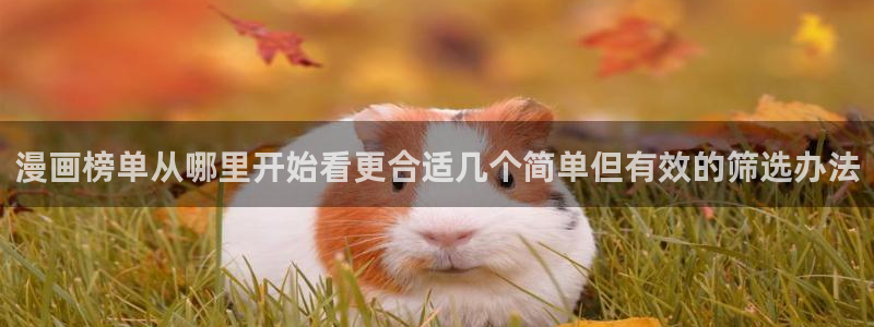 包子漫画官网:漫画榜单从哪里开始看更合适几个简单但有效的筛选办法